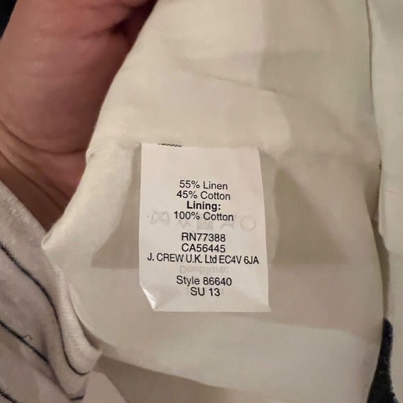 J. Crew Black and White Mini Dress - Picture 8 of 10